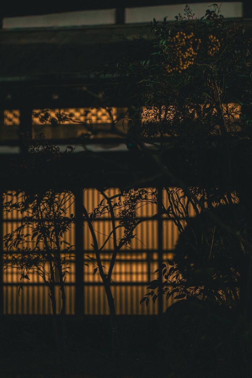 MARUKI齋福 夜景 障子越しの灯り